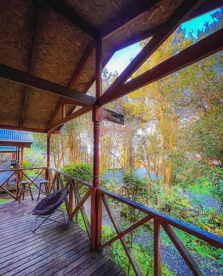 Cabanas El Bosque Patagonico フルティジャール エクステリア 写真
